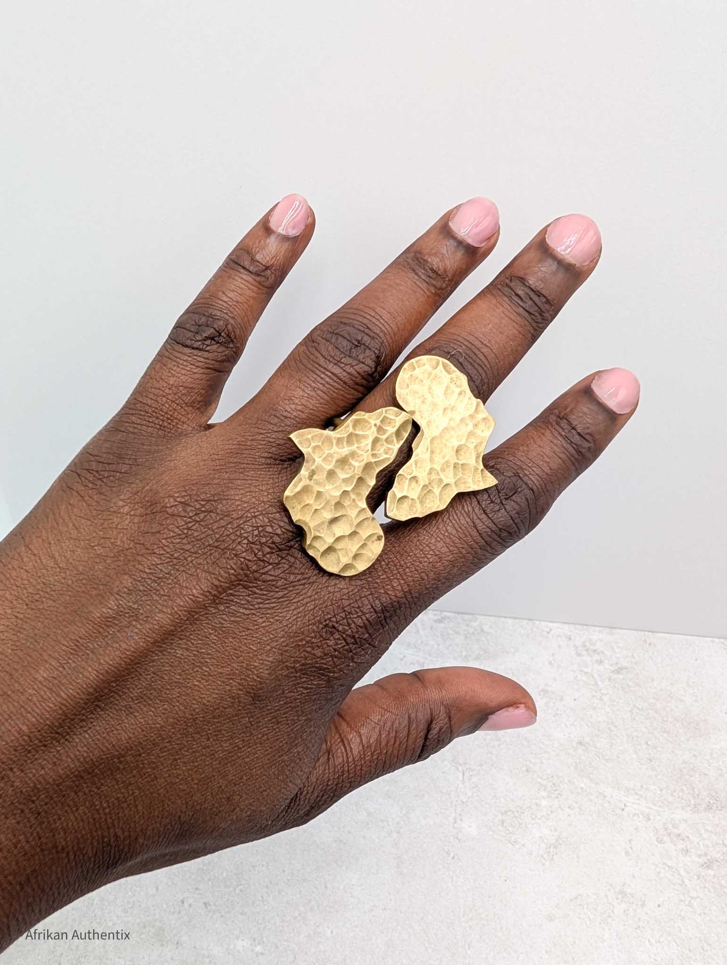 Africa map Brass_Statement_Rings 18