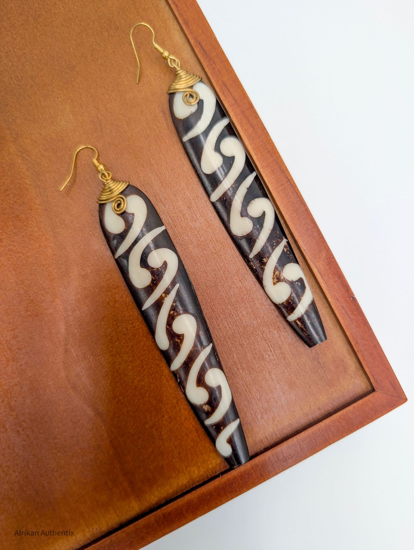 Bone earrings for women