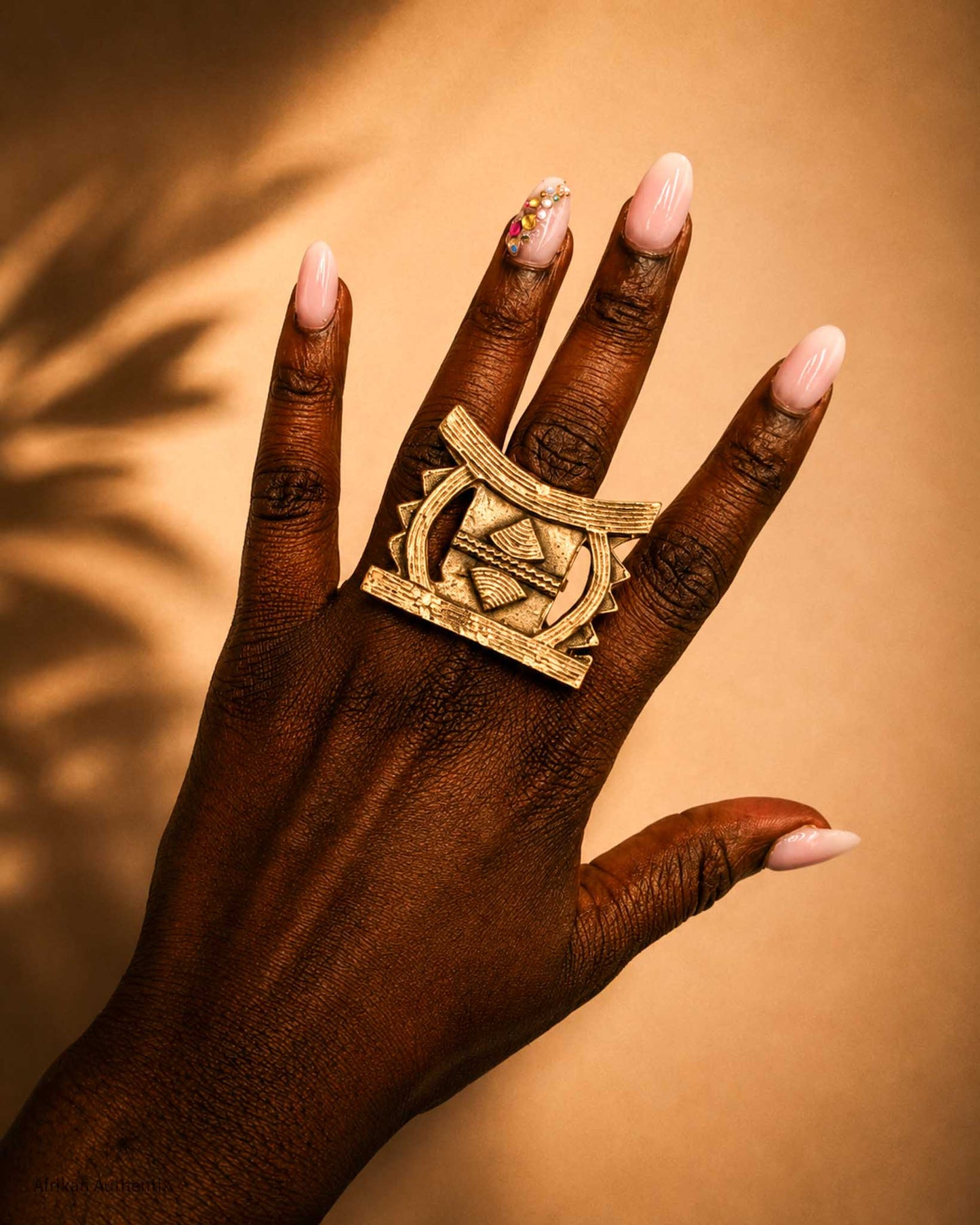 Kameke Africa Map Ring