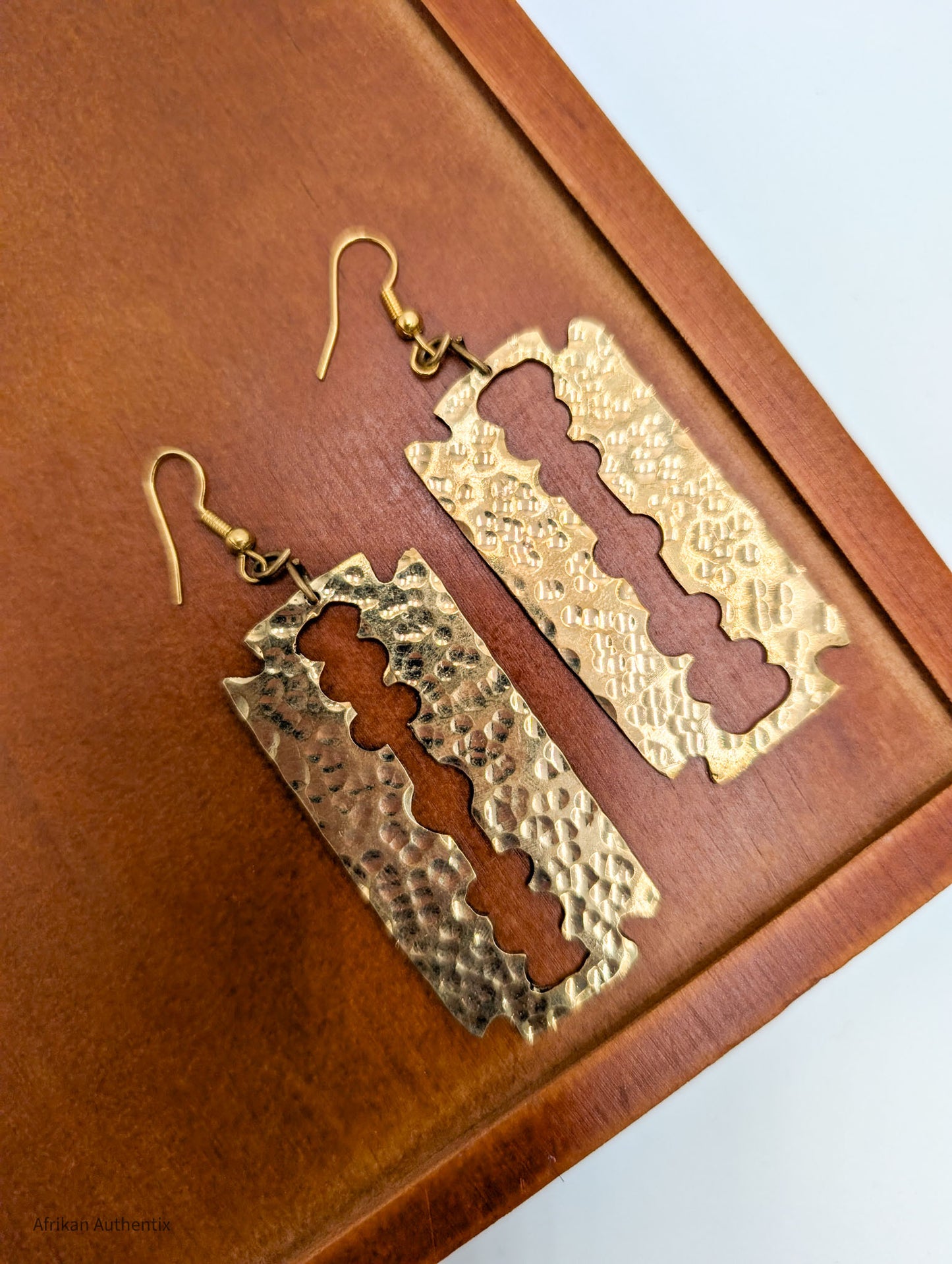 Razor Blade Earrings