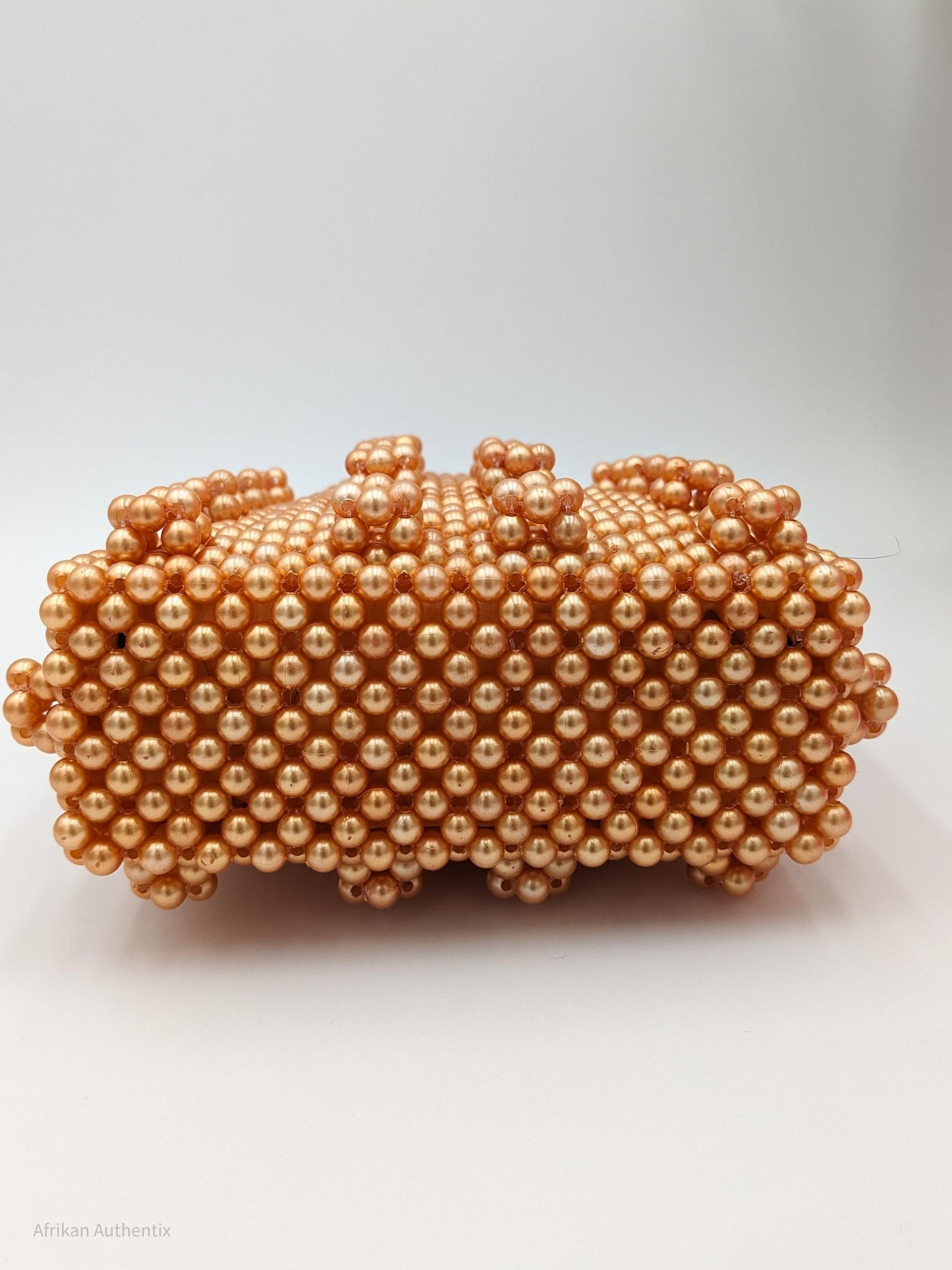 Gold Beaded Bag | Tima