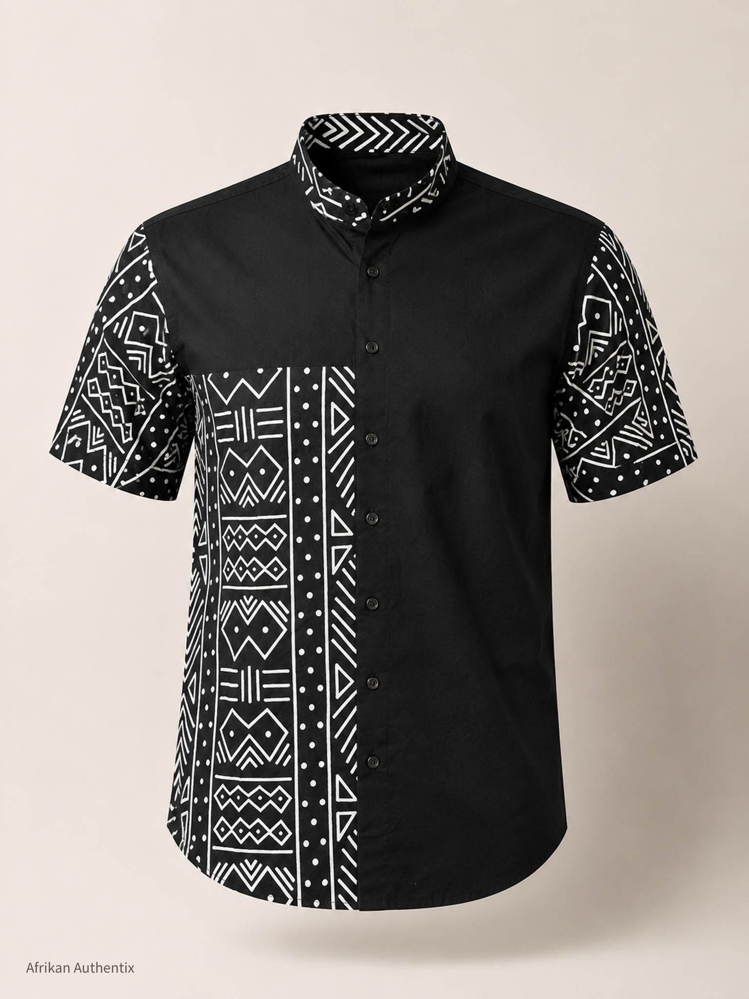 African men's shirt