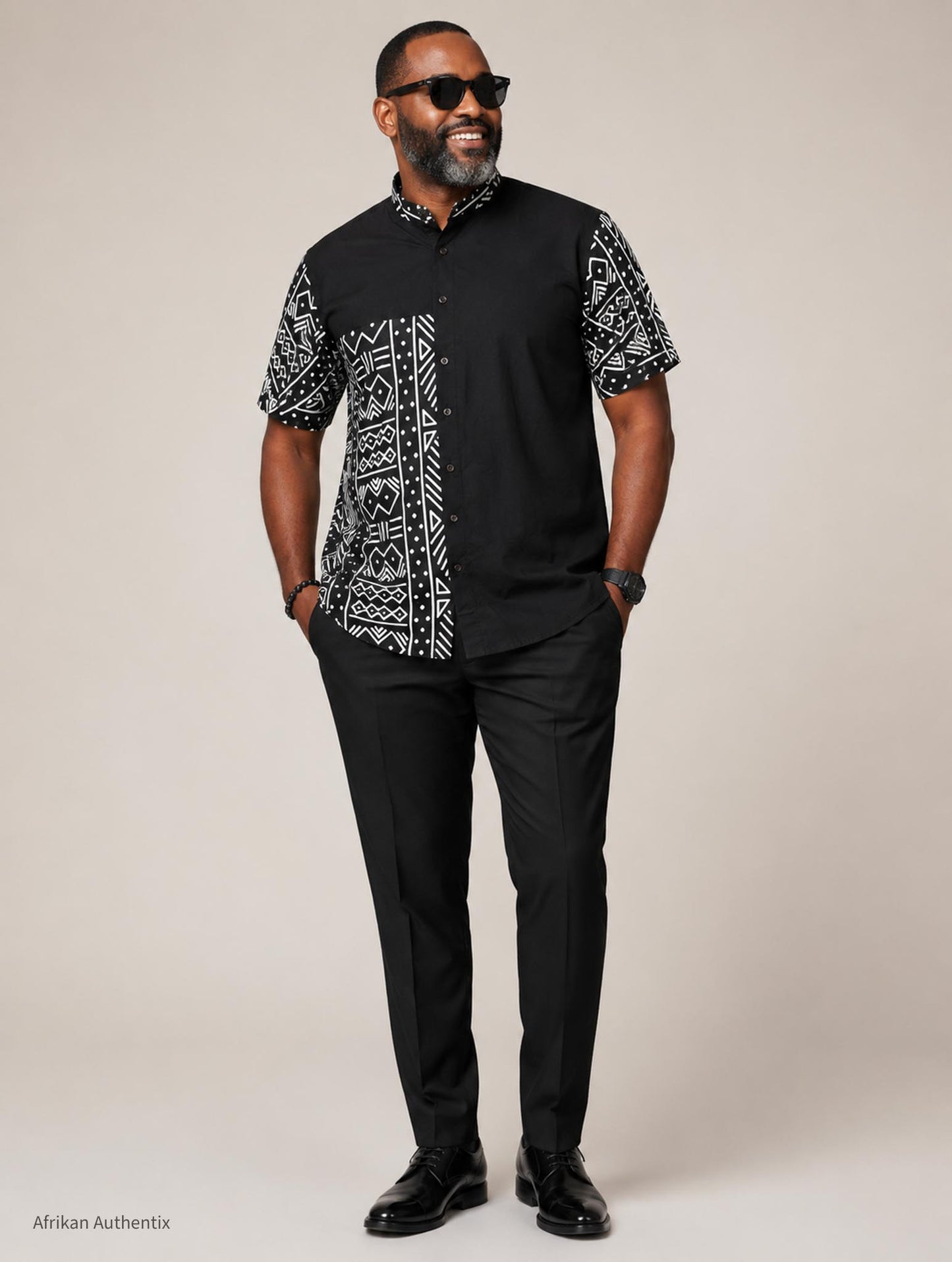 African men's shirt