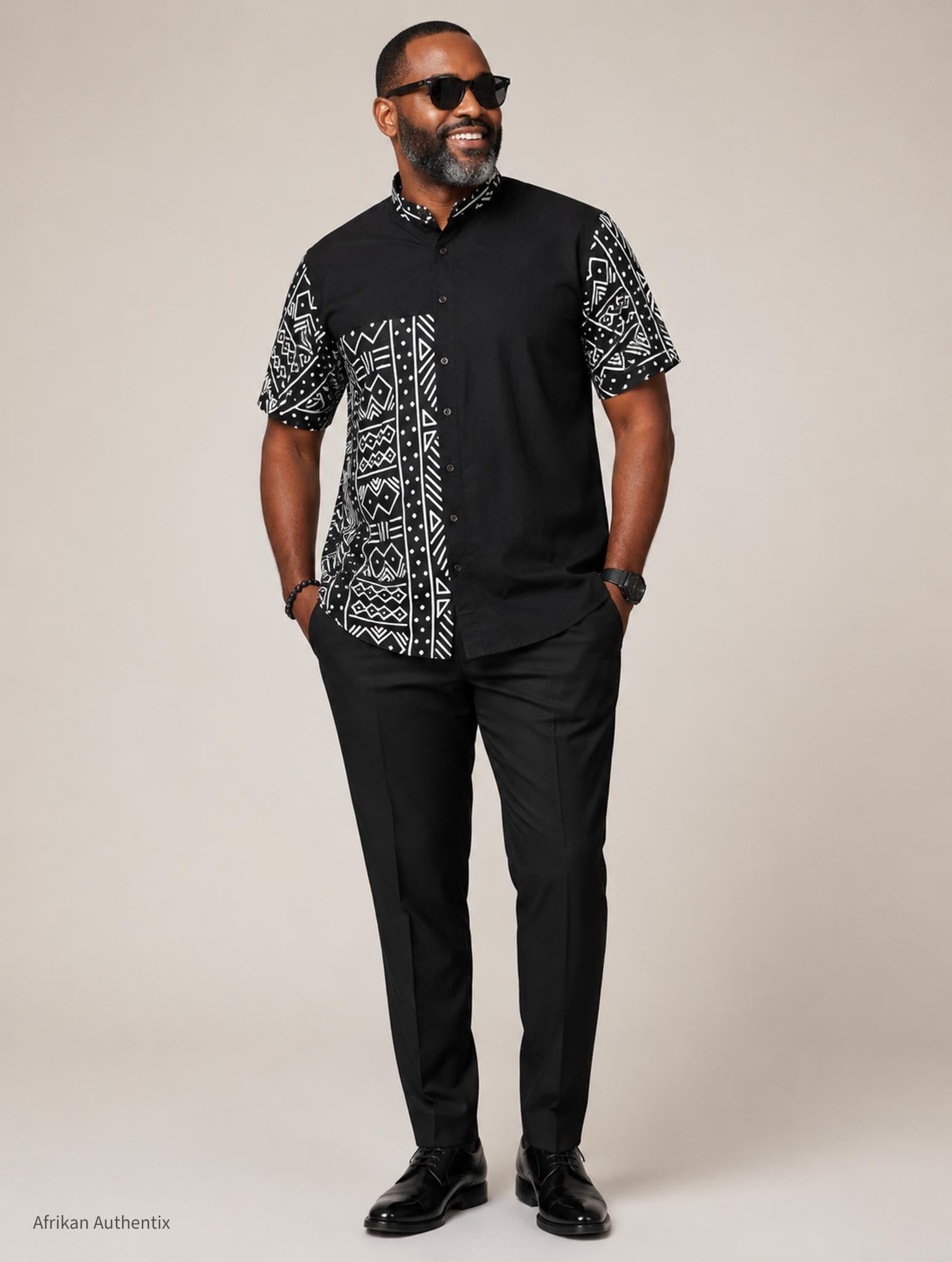 African men's shirt