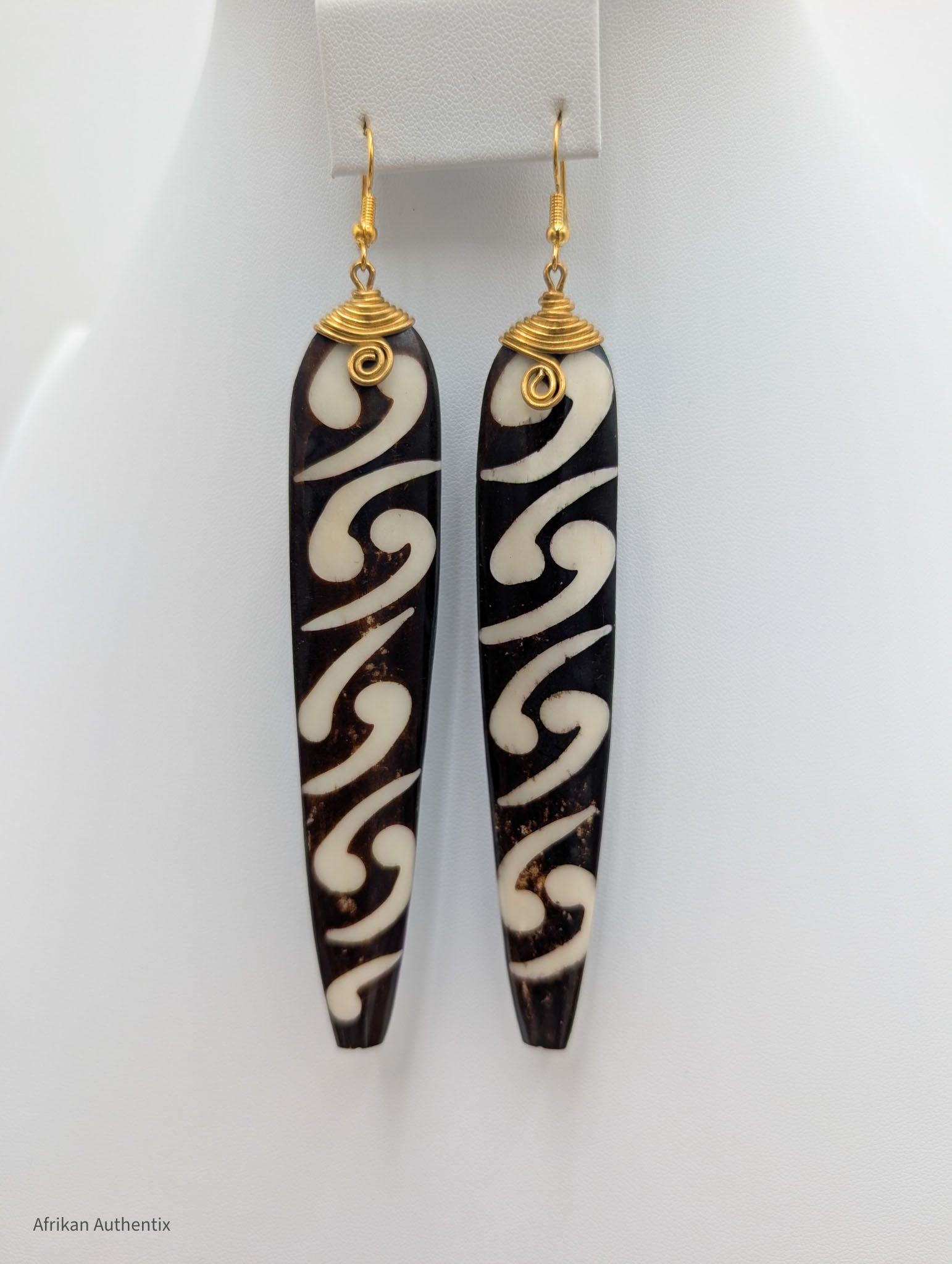 Bone earrings for women