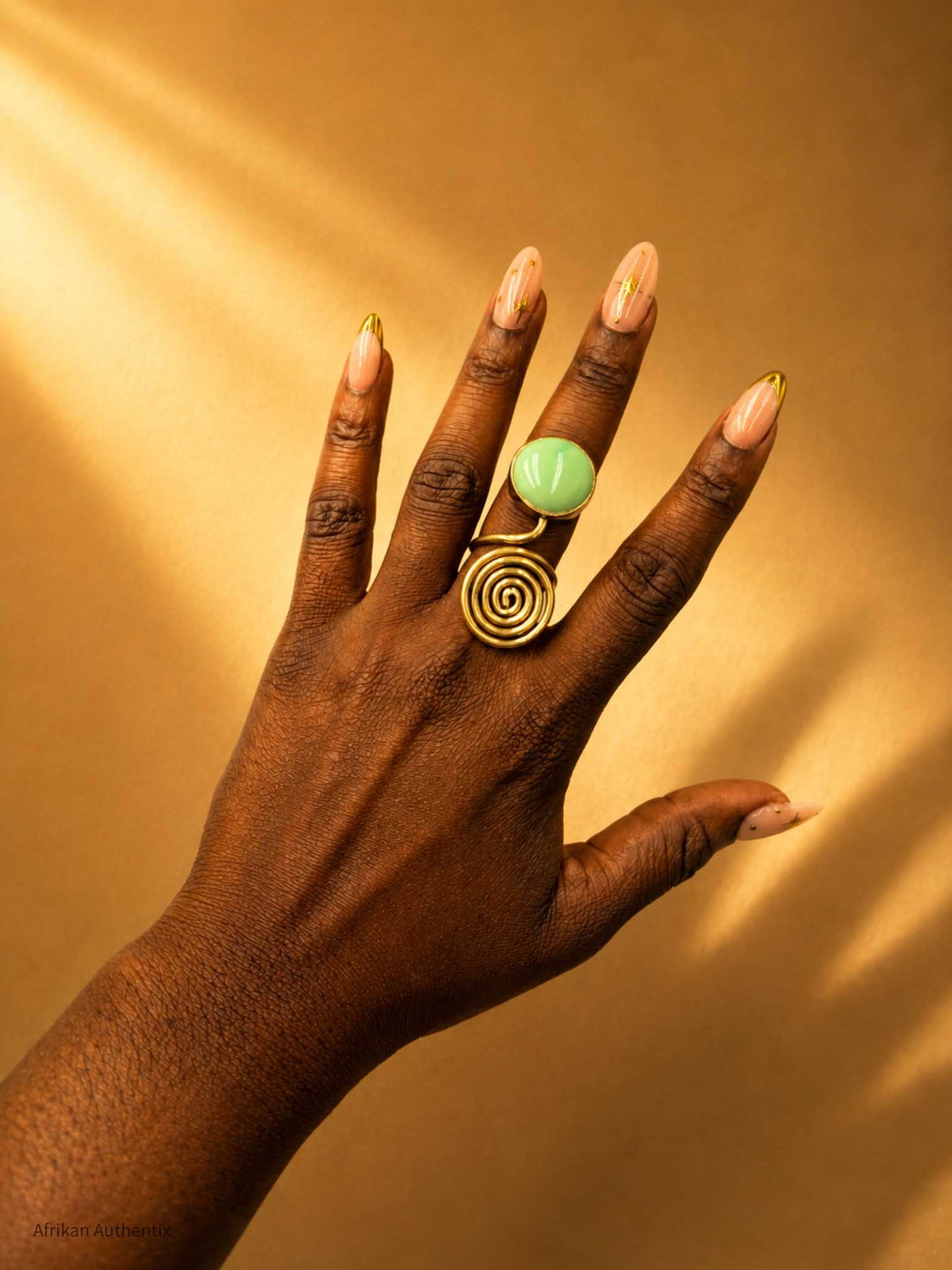 Adela Spiral Ring