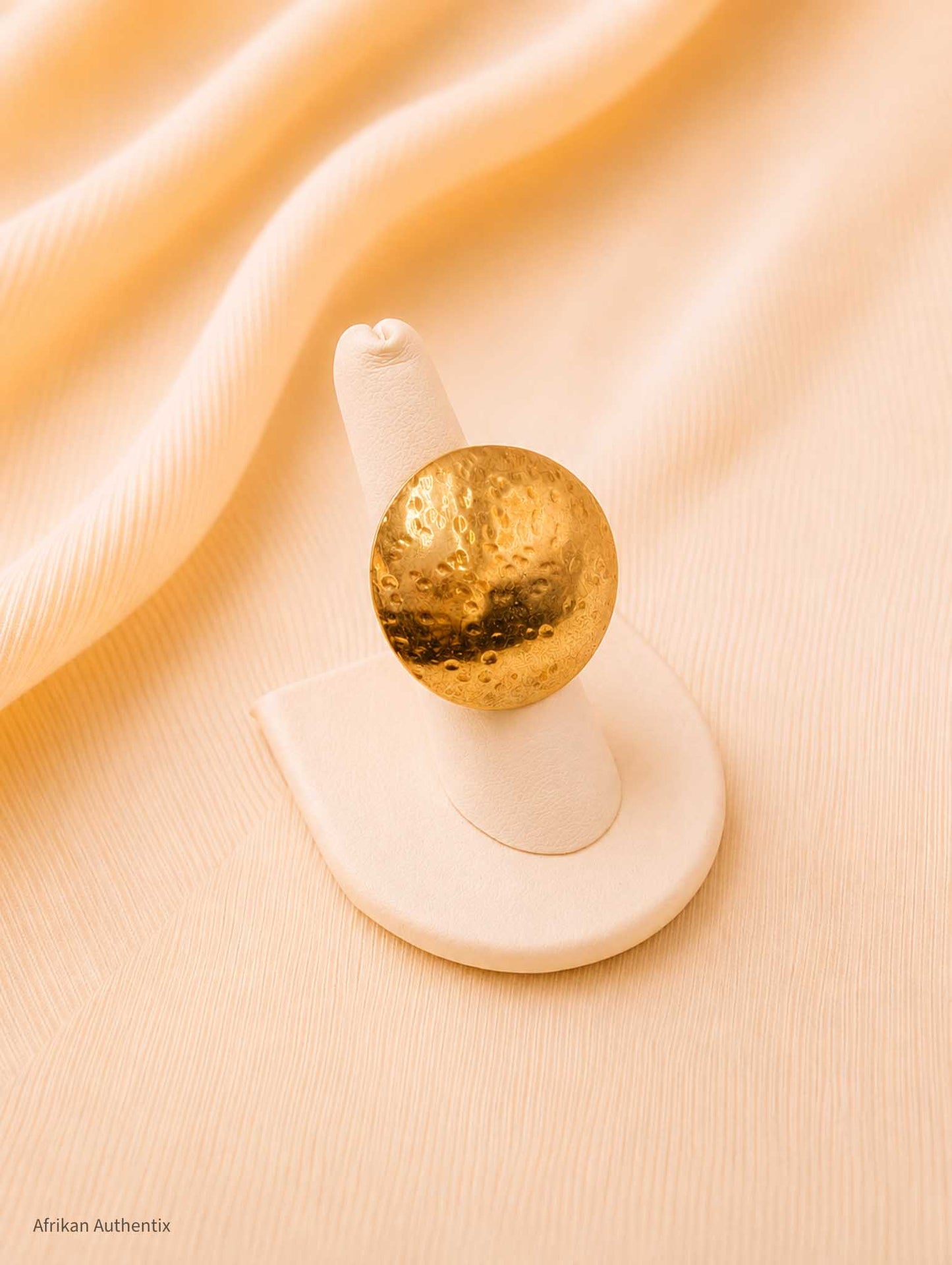Gold tone Dome Ring