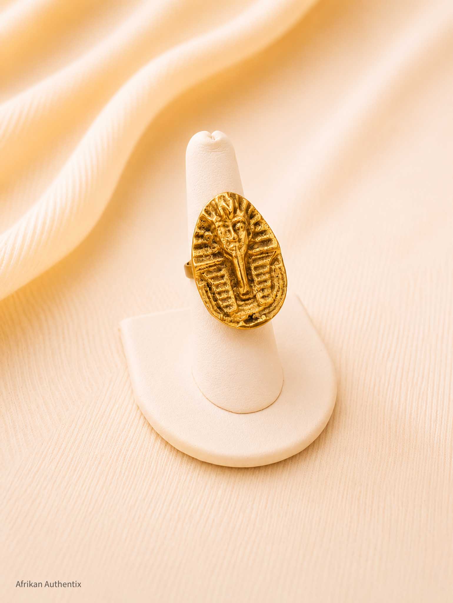 Gold Pharaoh Ring