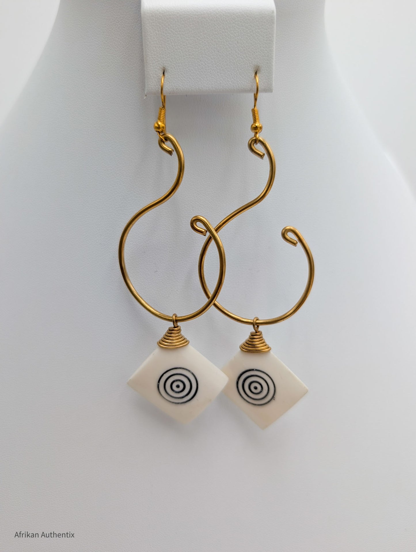 Brass_bone-Statement_Earrings