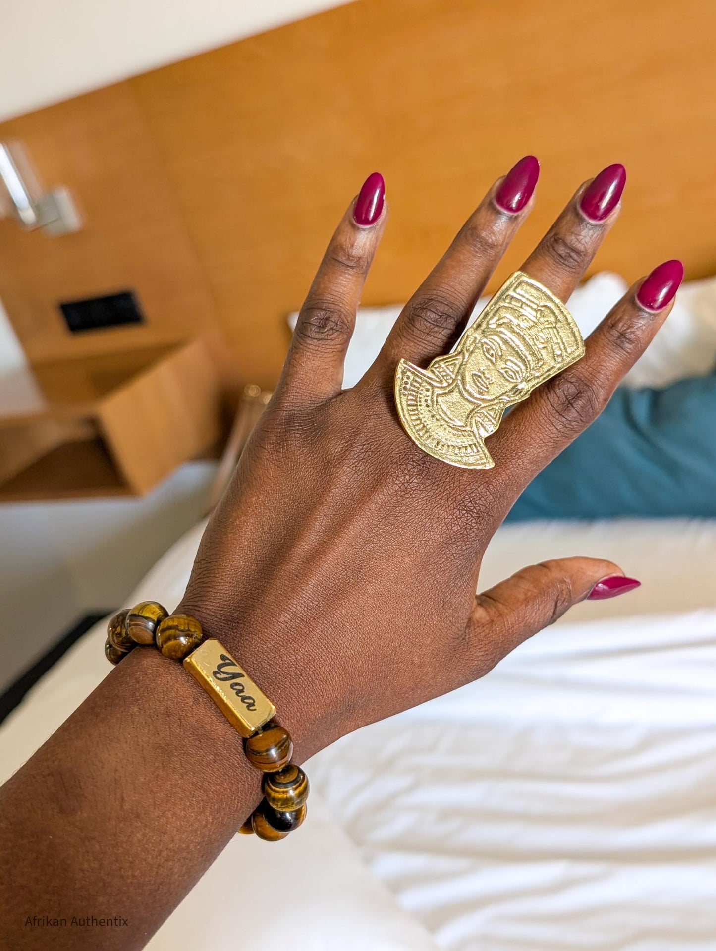 Brass Statement ring