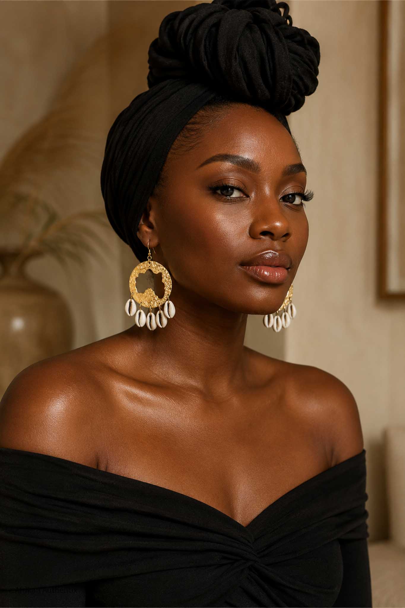 Cowrie Shell Earrings
