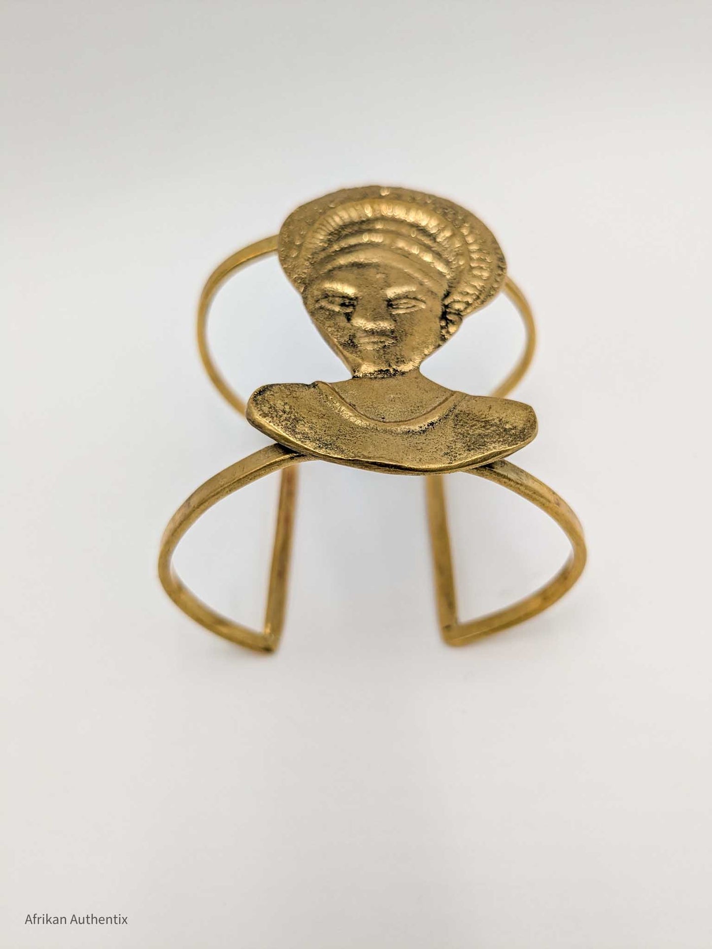 Gold cuff bracelet for women