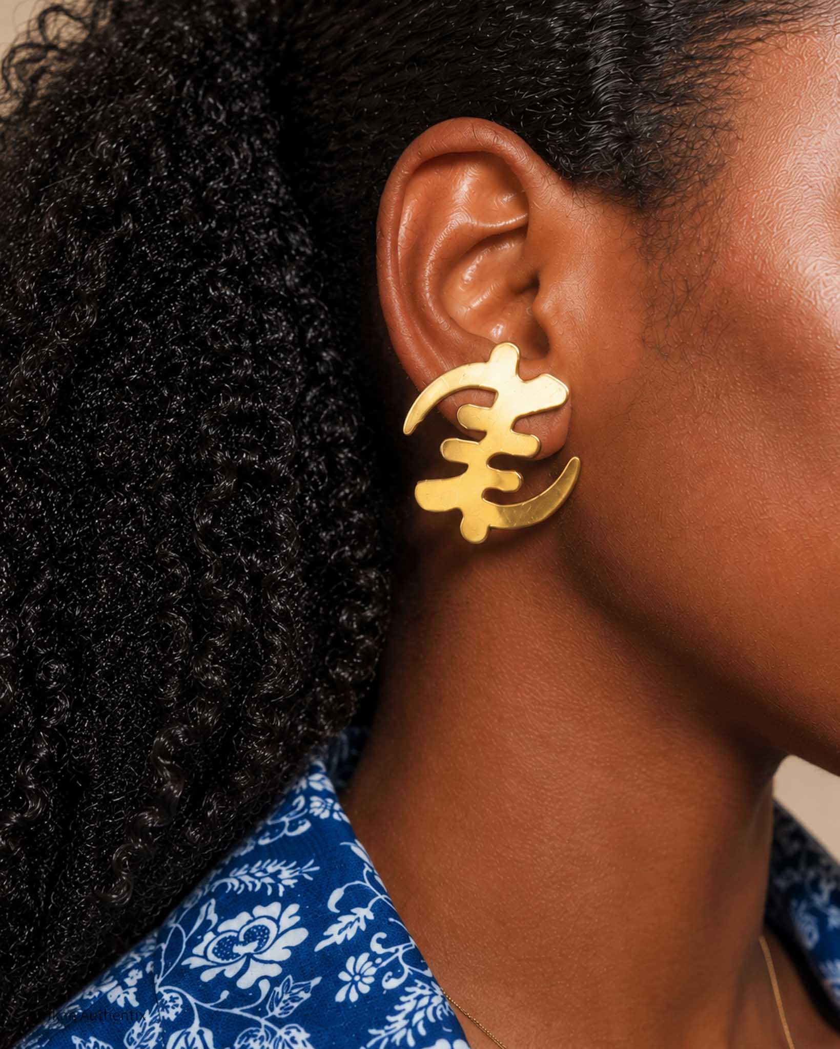Gye Nyame Earrings