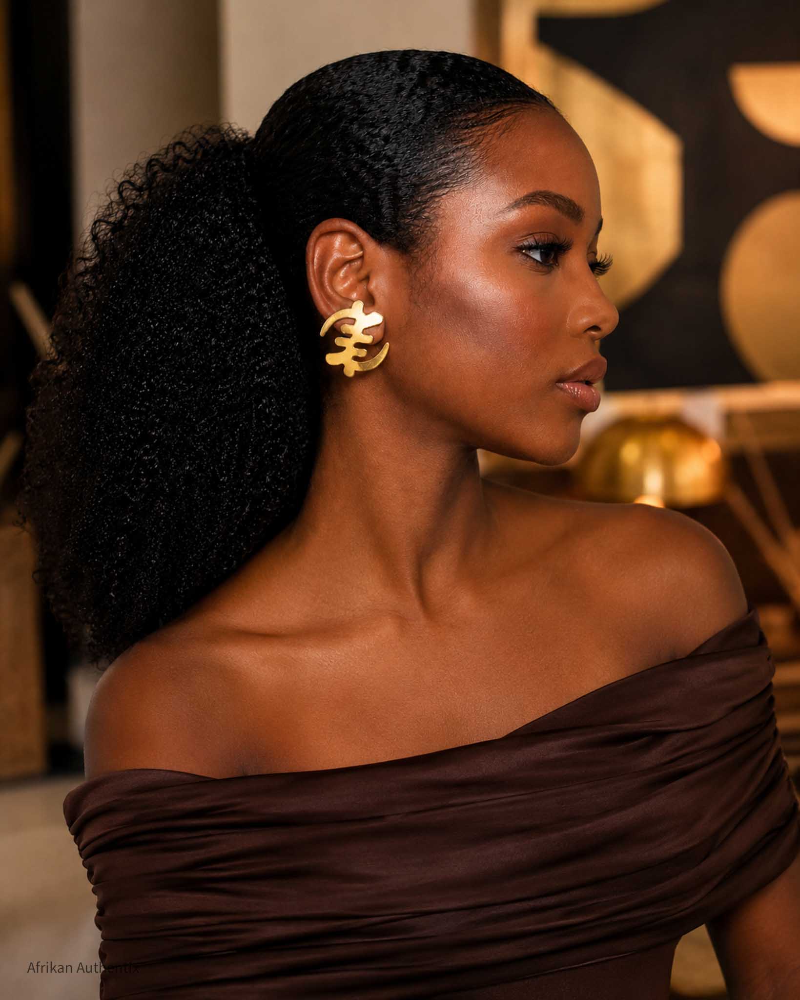 Gye Nyame Earrings