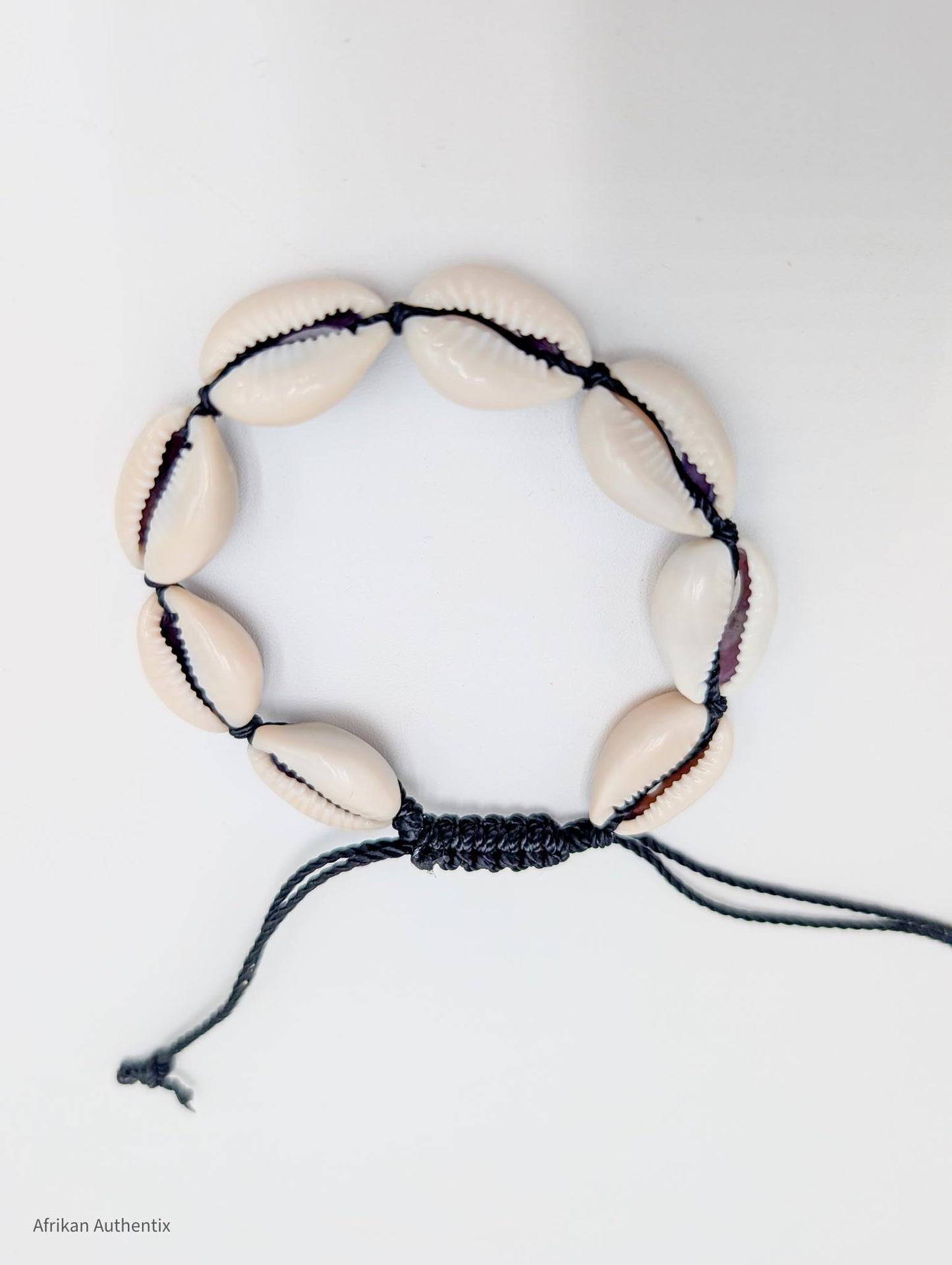Men’s Cowrie Shell Bracelet – Handcrafted Adjustable African Bracelet
