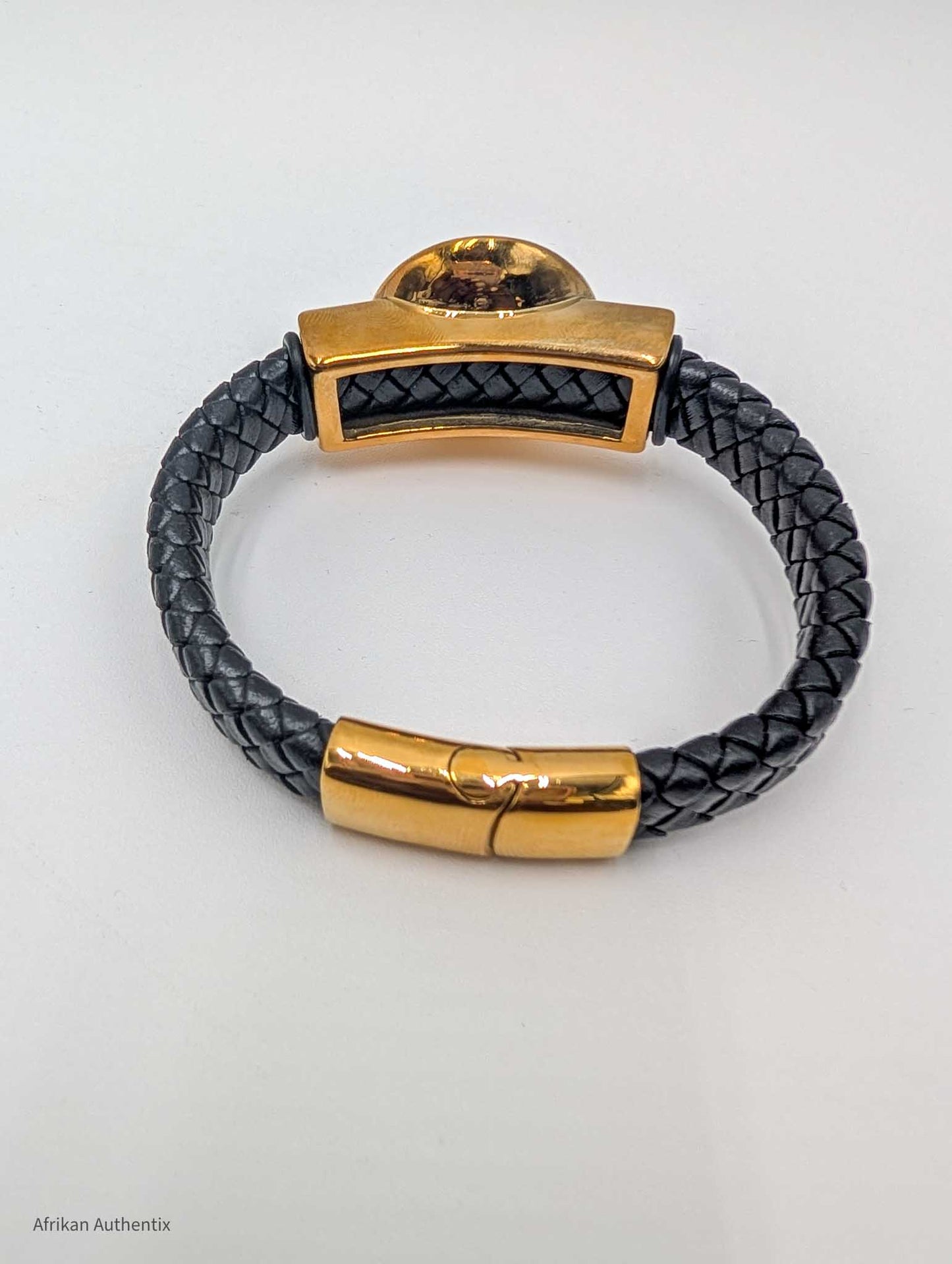 Ohene Adwa Leadership Leather Bracelet