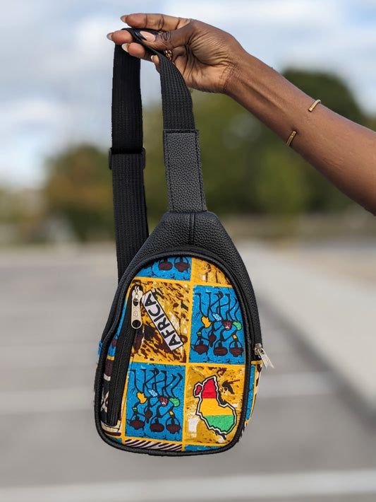 African print sling bag | Dani
