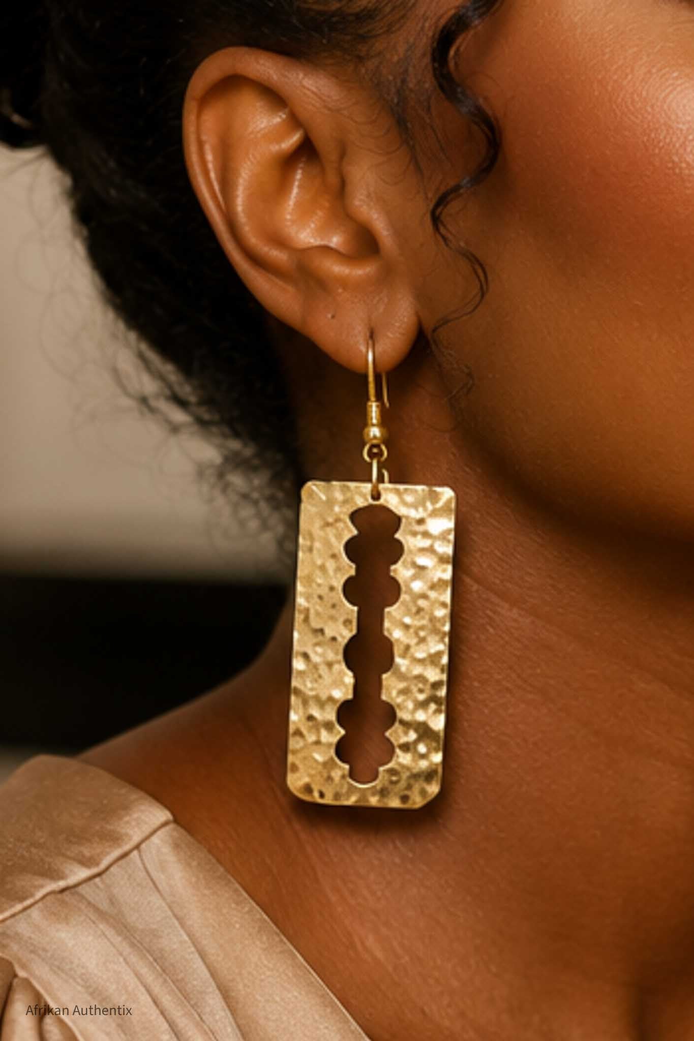 Razor Blade Earrings