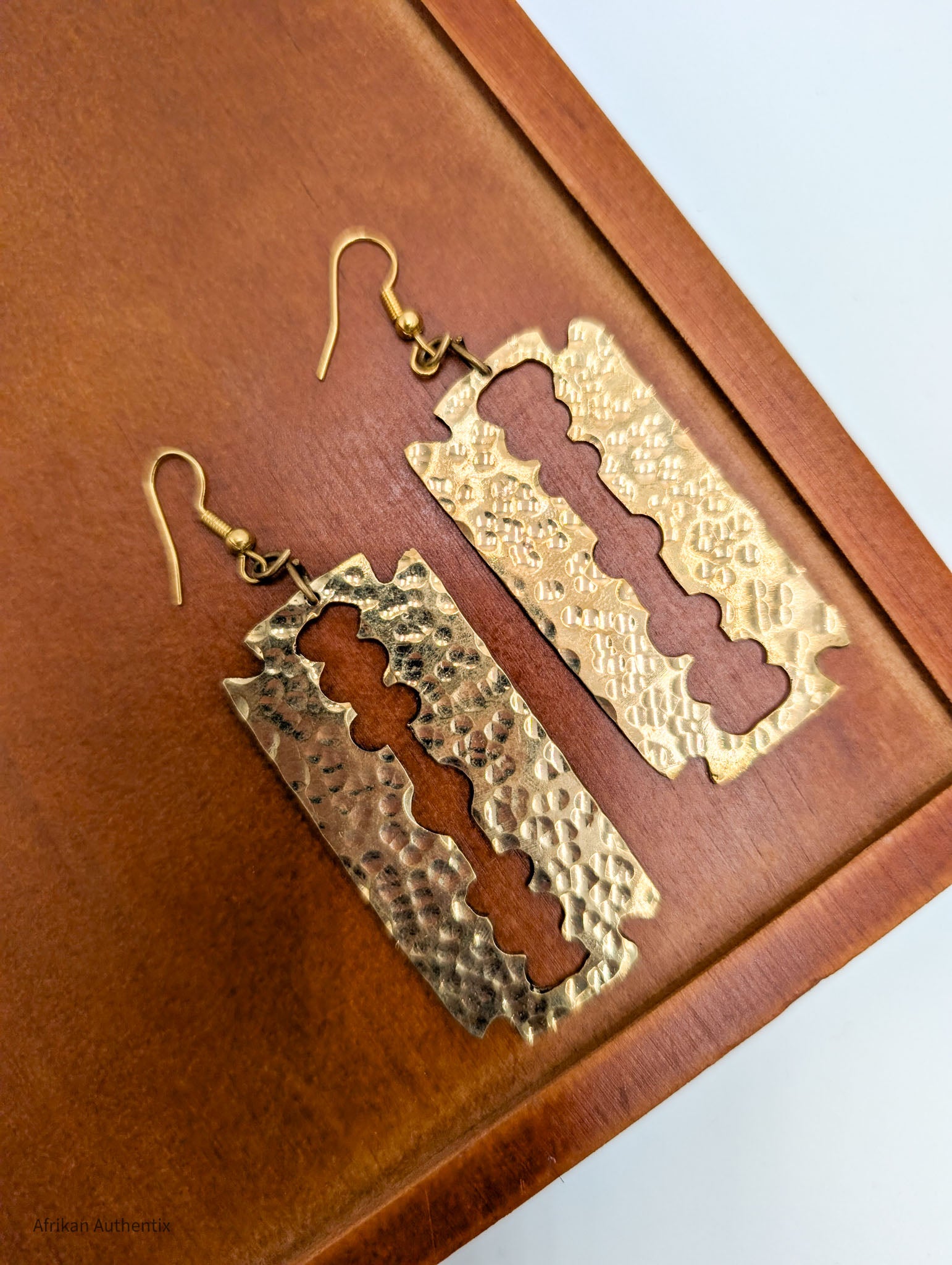 Razor Blade Earrings