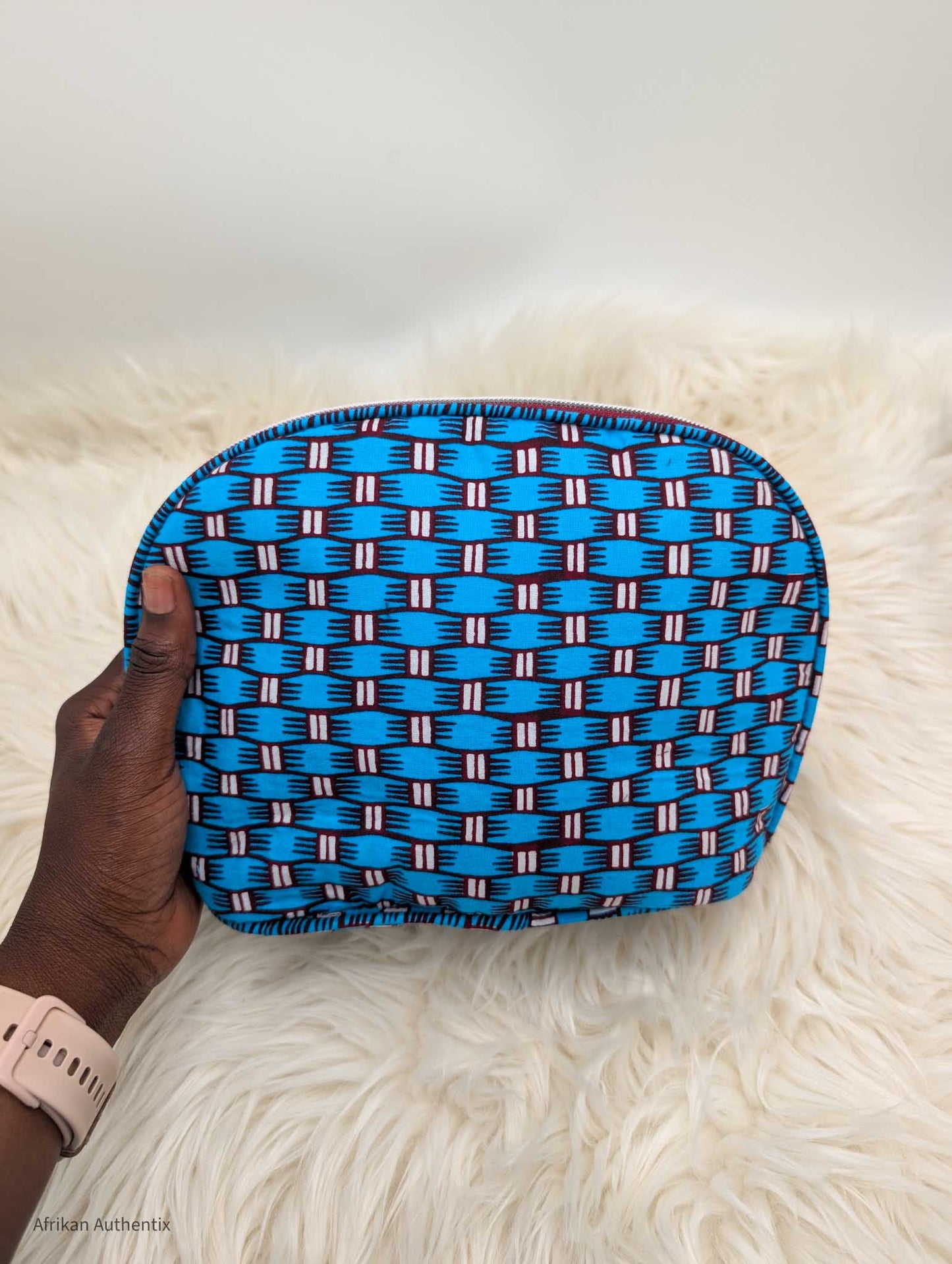 Large zippered pouch