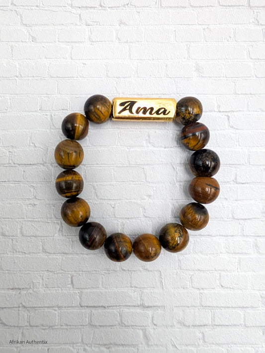 Women's tiger eye bracelet