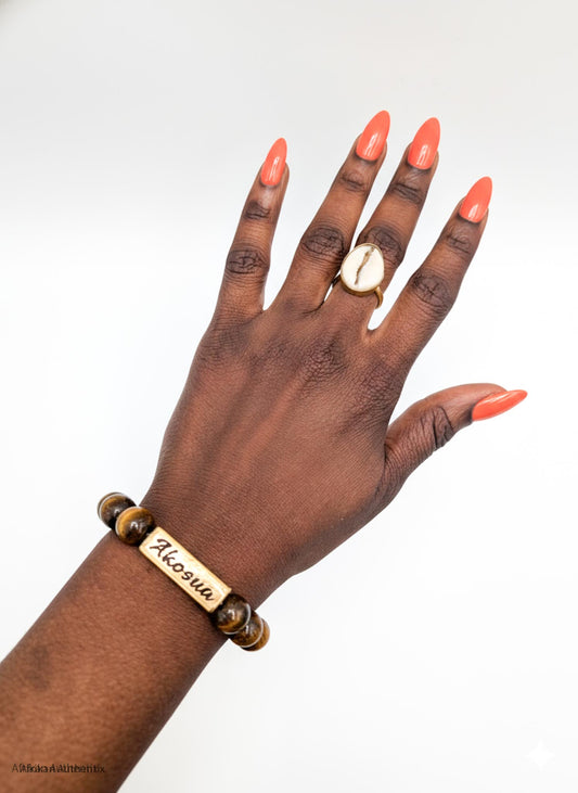 Women's tiger eye bracelet