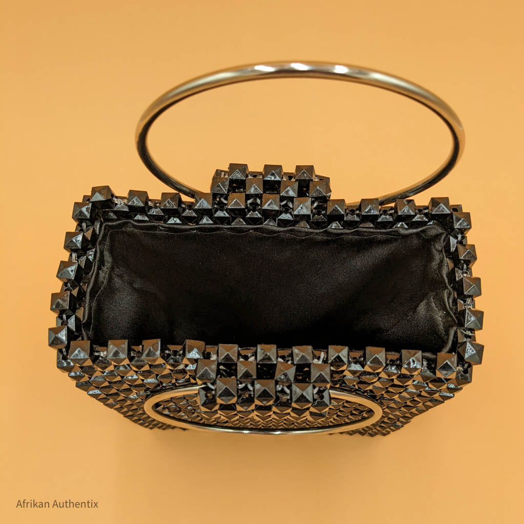 Black Beaded Bag | Ashanti