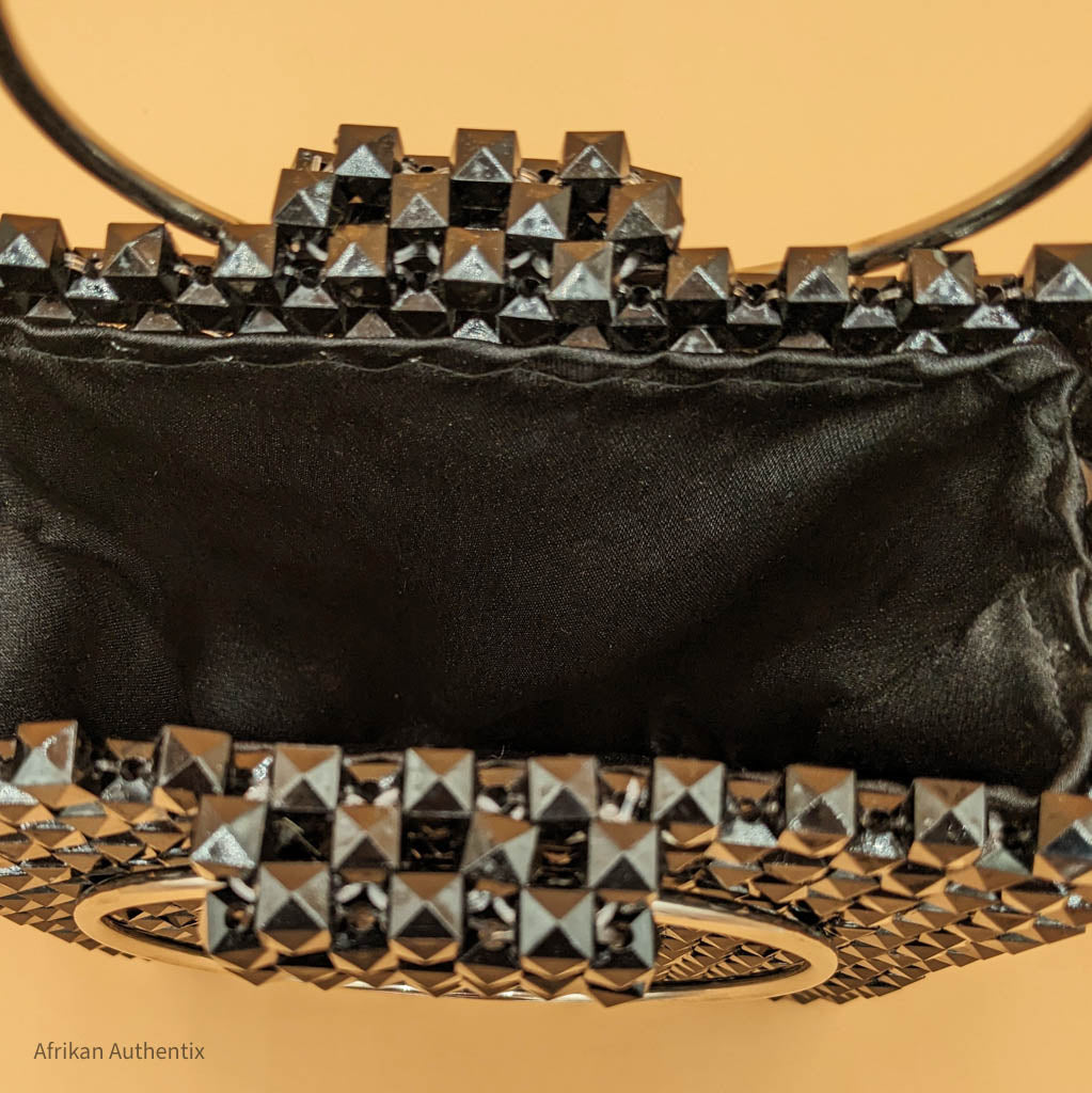 Black Beaded Bag | Ashanti