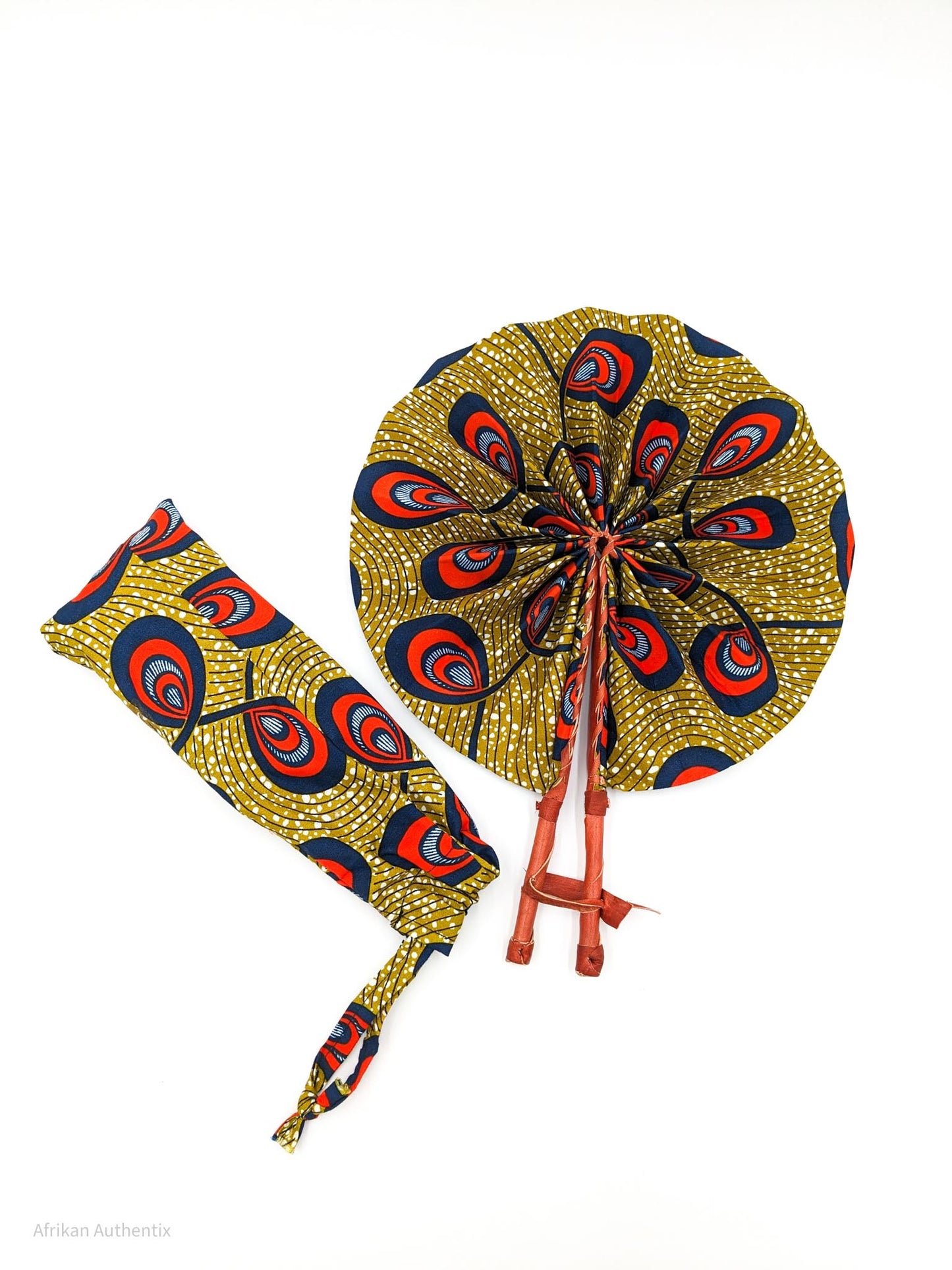 African Folding Hand Fan | Zaki