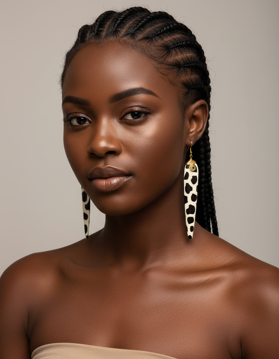 Bone earrings for women