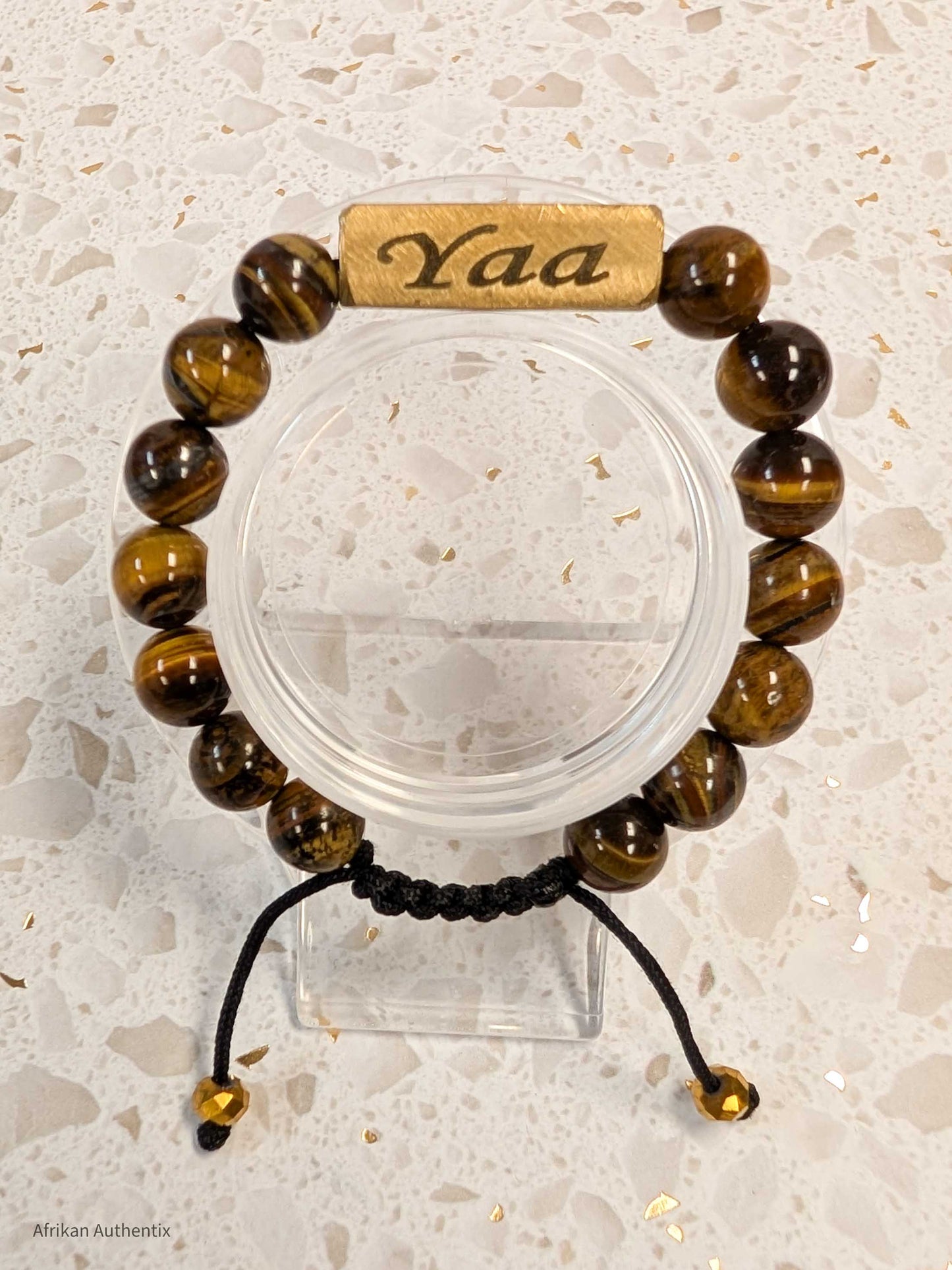 Yaa bracelet -  Thursday Born Tiger Eye birthday bracelet